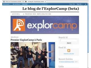 Blogs :  Publier, partager, et converser avec sa communauté