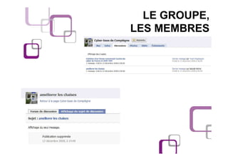 LE GROUPE,
LES MEMBRES
 