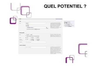 QUEL POTENTIEL ?
 