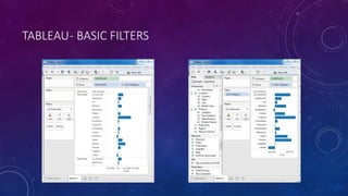 TABLEAU- BASIC FILTERS
 