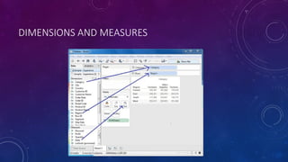 DIMENSIONS AND MEASURES
 