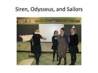Siren, Odysseus, and Sailors