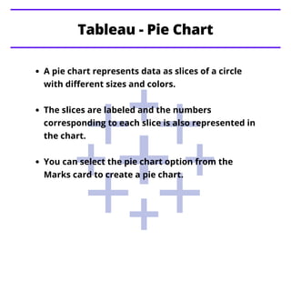 Tableau pie chart