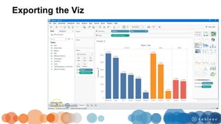 Exporting the Viz
 
