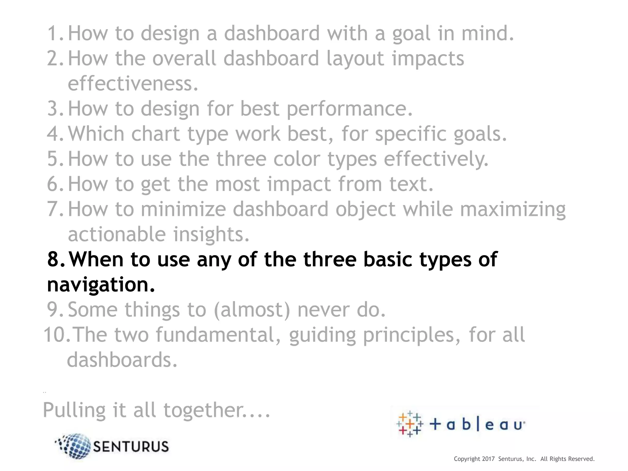 Tableau Dashboard Design Best Practices | PPTX | Computer Peripherals ...