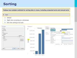 Tableau Desktop Material | PPTX