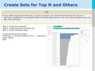 Tableau Desktop Material | PPTX