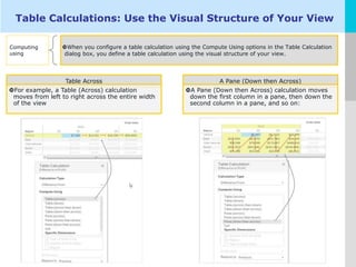 Tableau Desktop Material | PPTX