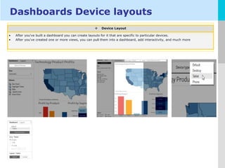Tableau Desktop Material | PPTX