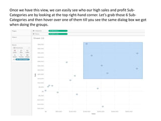 Tableau groups vs sets | PPTX