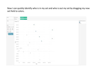 Tableau groups vs sets | PPTX