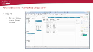 Tableau Software Integration R tableau material, to creat a good and wonderful presentation | PPTX