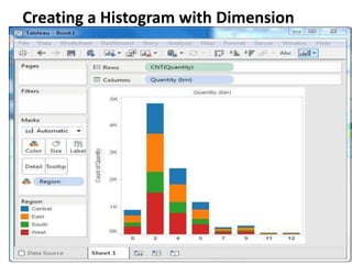 Creating a Histogram with Dimension
 
