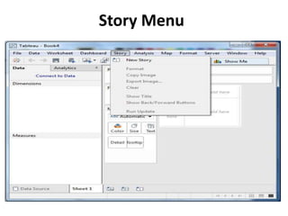 Story Menu
 