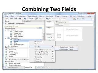 Combining Two Fields
 
