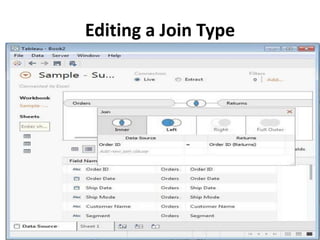 Editing a Join Type
 