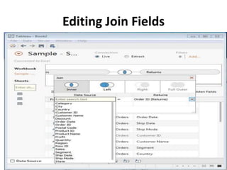Editing Join Fields
 