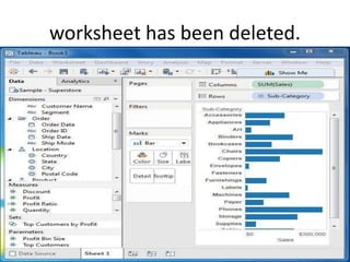 worksheet has been deleted.
 