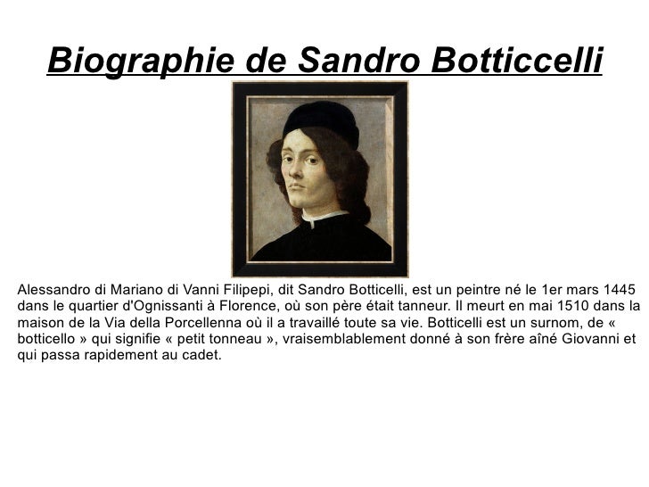 botticelli-biographie
