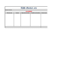 Compte novembre 
Fiche de route 
Livraison 
Réparation/entretien 
Pénalités marchandises 
Frais de route 
TPS Mondial aets 
christ08400  