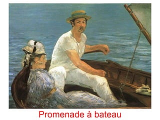 Promenade à bateau
 