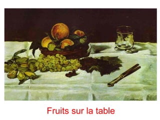 Fruits sur la table
 