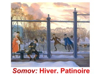 Somov: Hiver. Patinoire
 
