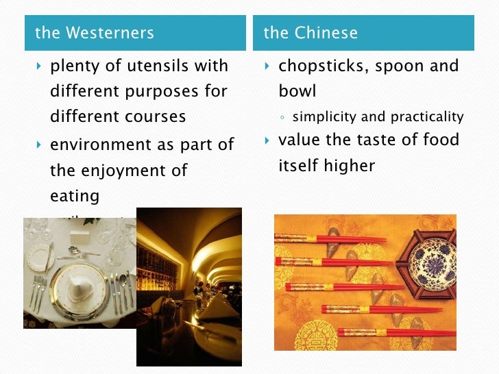 Table Manners and Eating Habits of Chinese and Westerners / HKBU / POLS