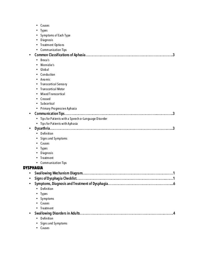 intern binder table of contents