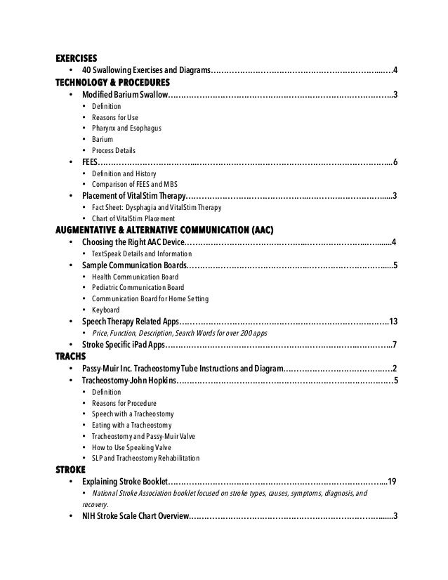 intern binder table of contents