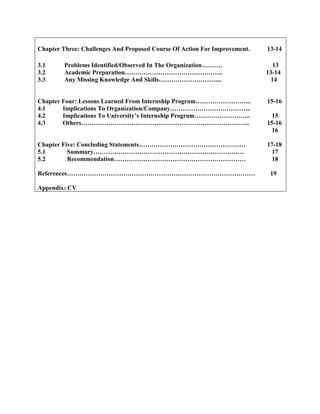 Table of contents format | PDF