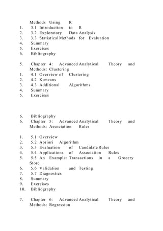 Statistical Methods Using R Model Question TableofContents1. Introduction1. EMCAcademicAl.docx