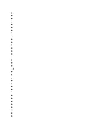 5
0
0
3
0
0
0
2
5
0
0
2
0
0
0
1
5
0
0
12
9
6
3
0
8
0
0
7
0
0
6
0
0
5
0
0
 