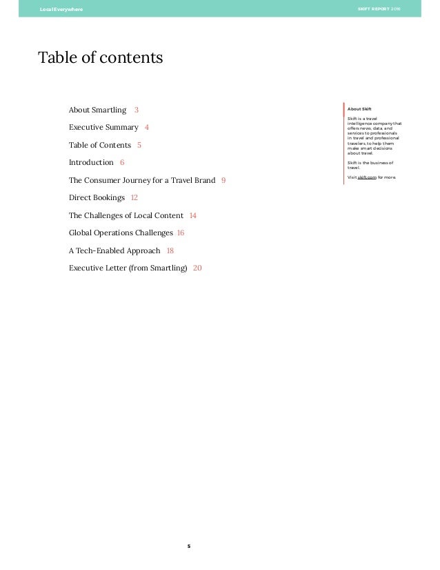 Table of contents
About Skift
Skift is a travel
intelligence company that
offers news, data, and
services to professionals...