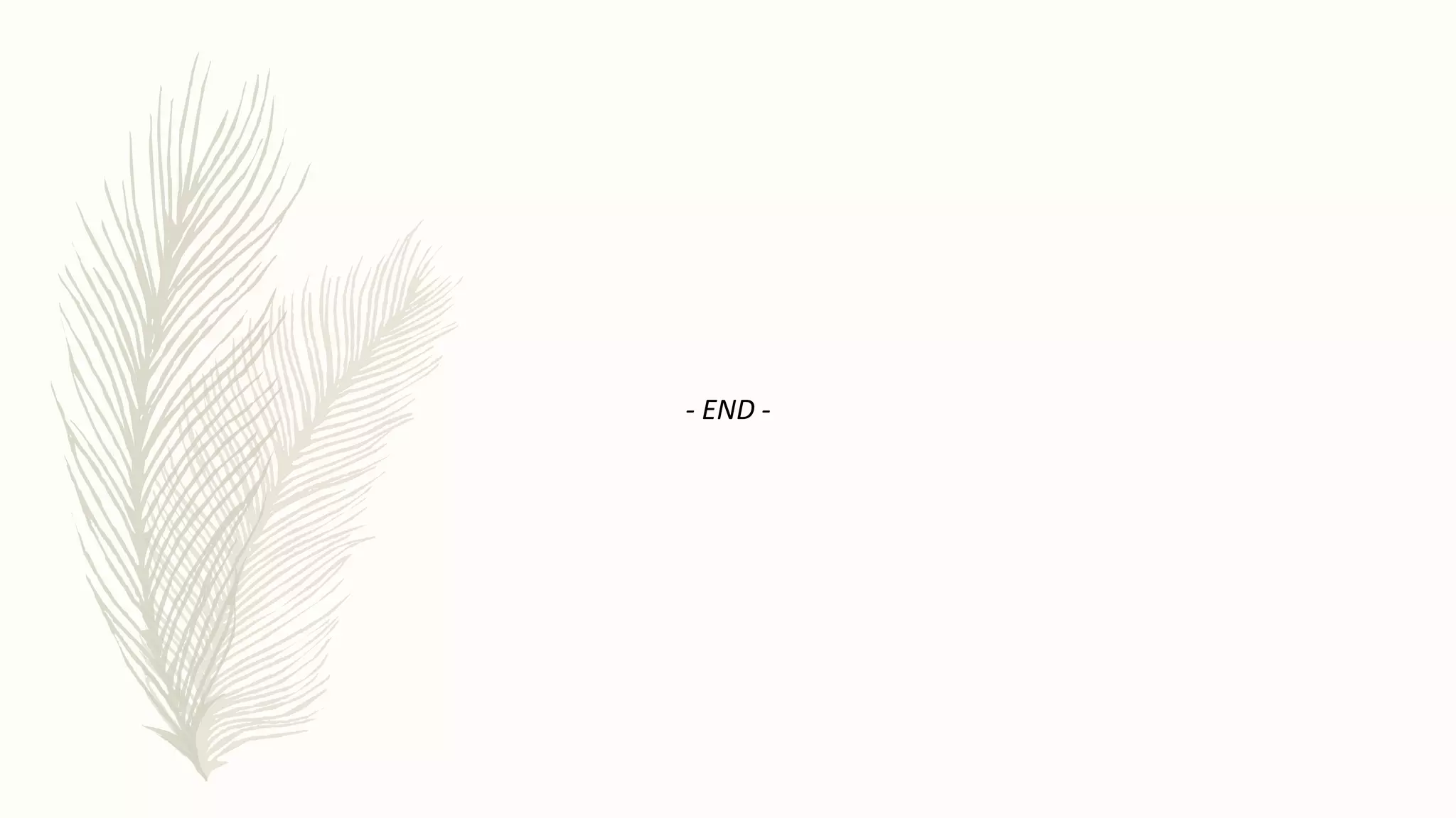 - END -
 