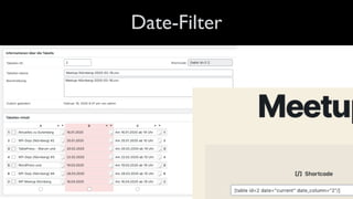 Date-Filter
 