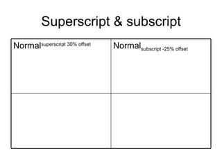 Table+properties | PPT | Free Download