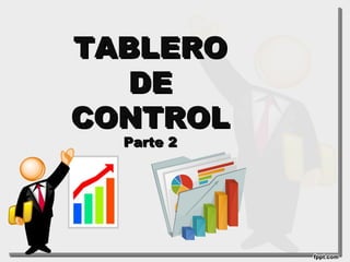 TABLEROTABLERO
DEDE
CONTROLCONTROL
Parte 2Parte 2
 