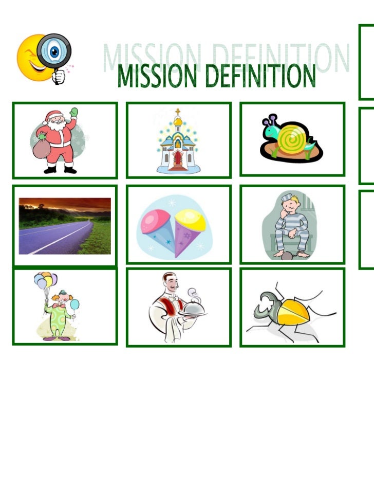 Mission Definition Board Game