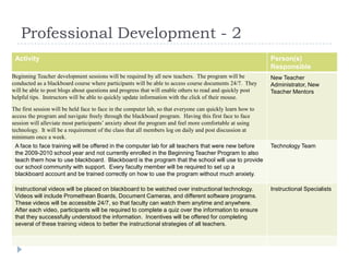 Professional Development - 2