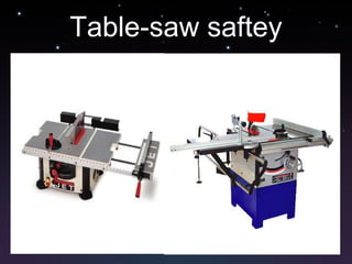 Table-saw saftey 