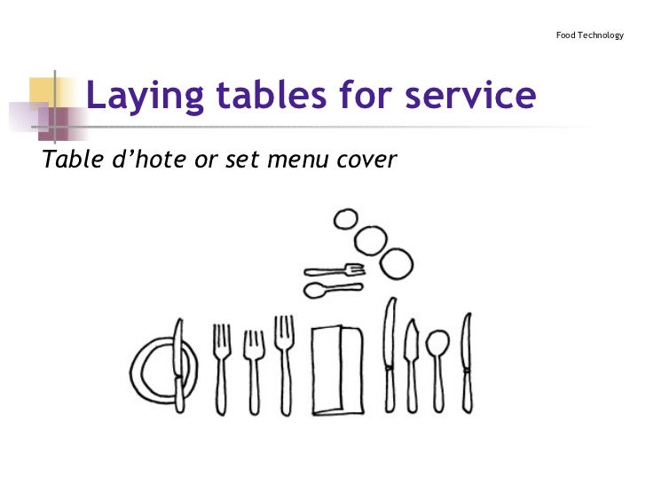 Table Setting Table Setting