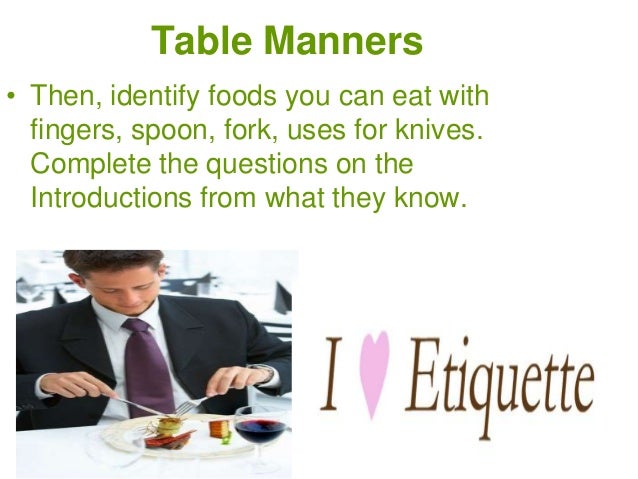 Table setting Table setting