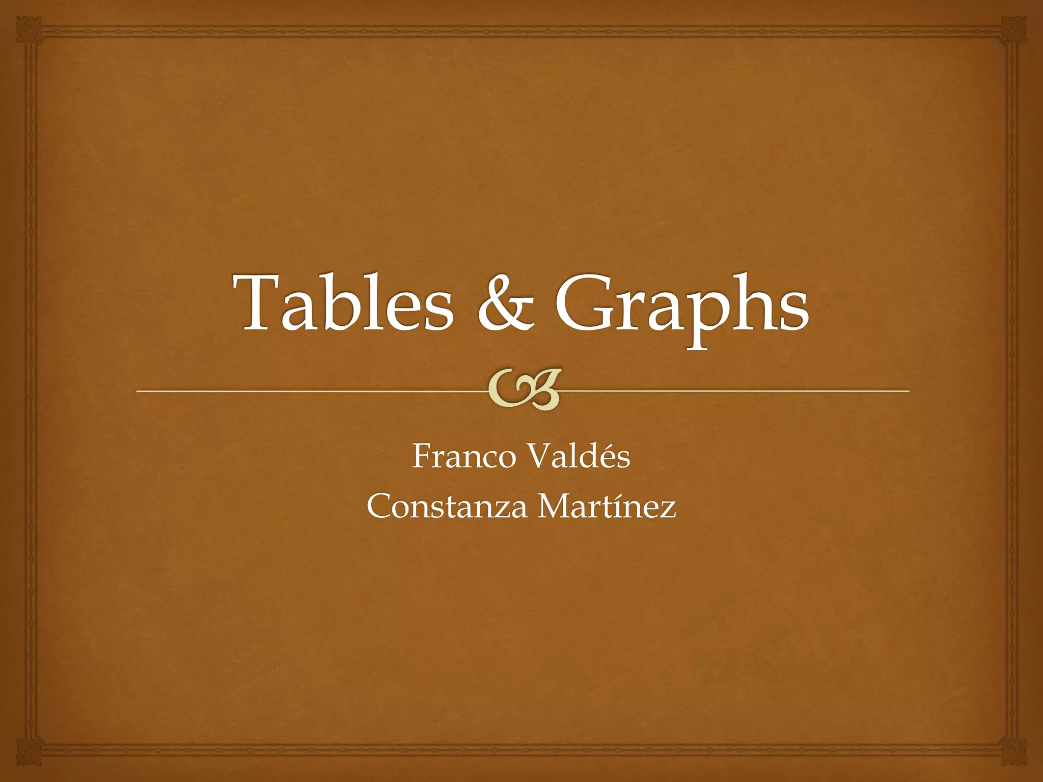 Franco Valdés
Constanza Martínez
 