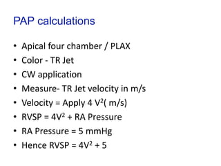 Tr Jet Rvsp Persistent pulmonary hypertension of newborn | PDF