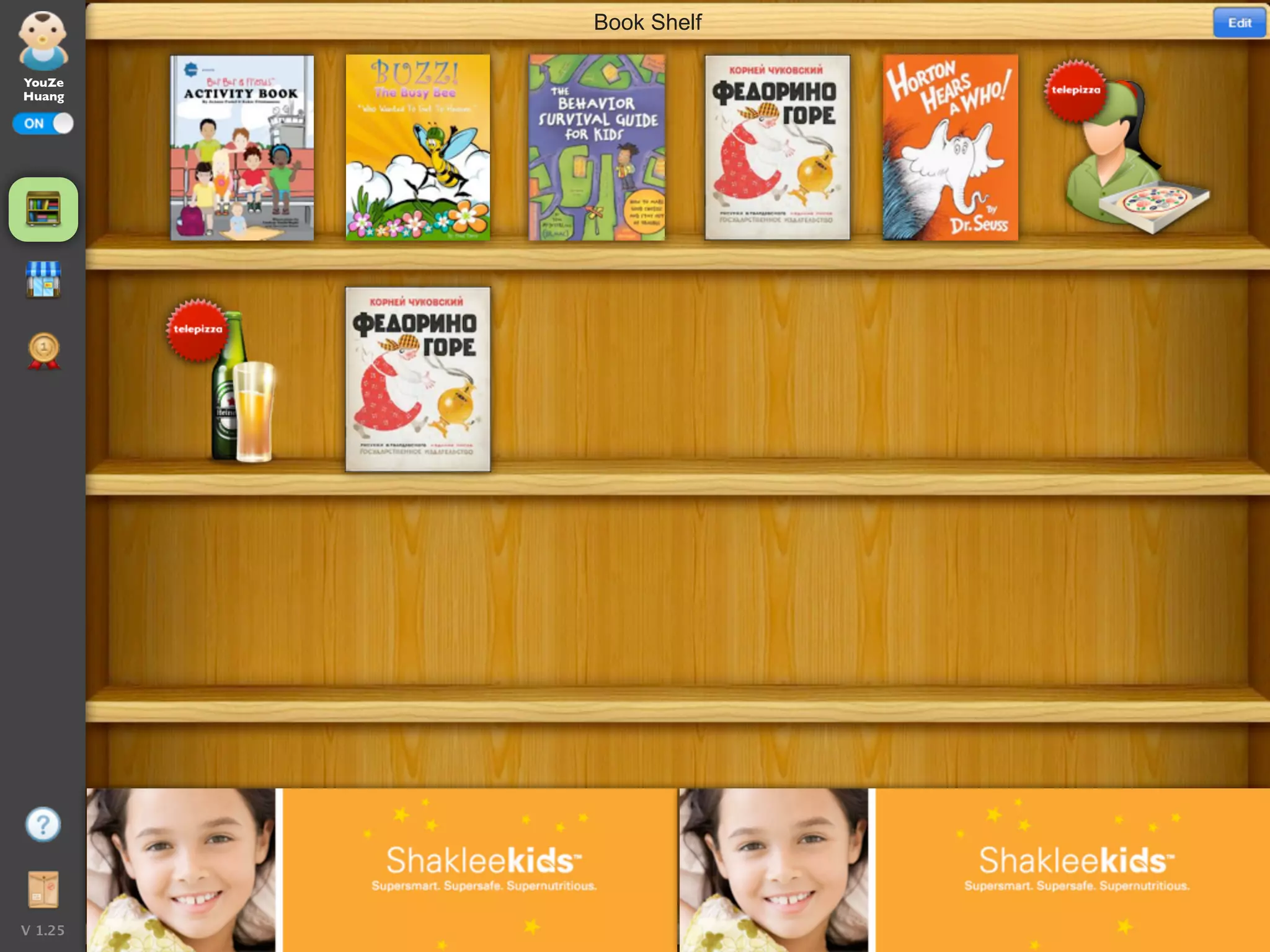 Book Shelf

YouZe
Huang




V 1.25
 
