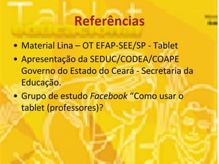 Tablet educacional