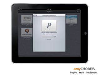 amyCHOREW
inspire train implement
 