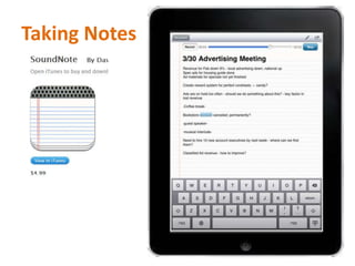 Taking Notes




               43
 