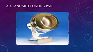 A. STANDARD COATING PAN
8/20/2020 20
 